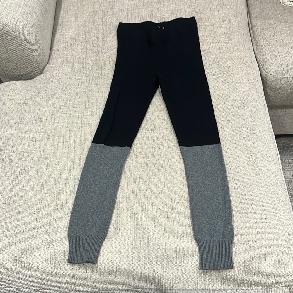Black and Gray Leggings